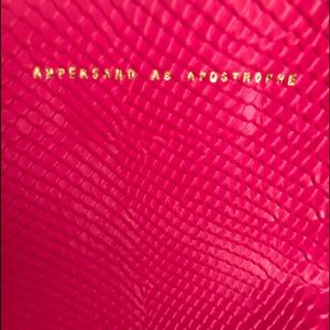 Ampersand as Apostrophe Tote